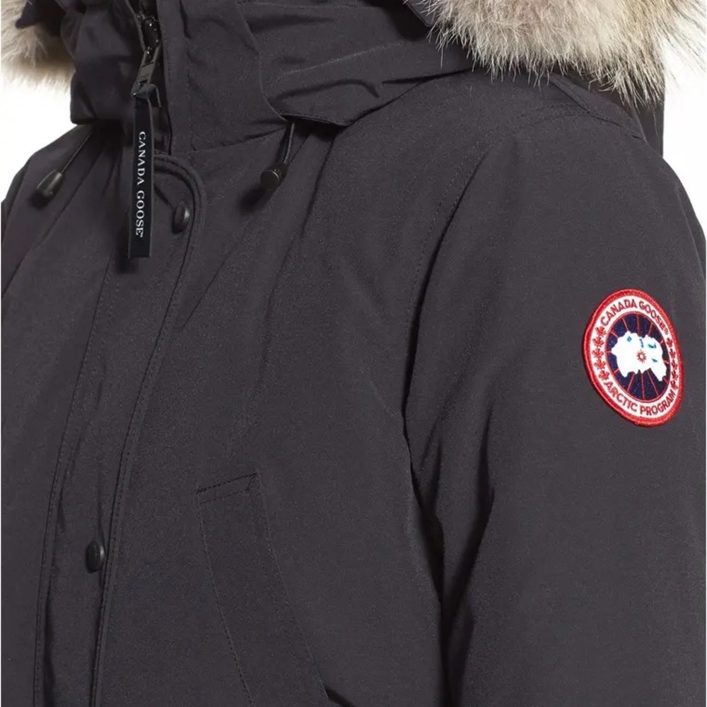 Trillium Regular Fit Down Parka with Fur Trim